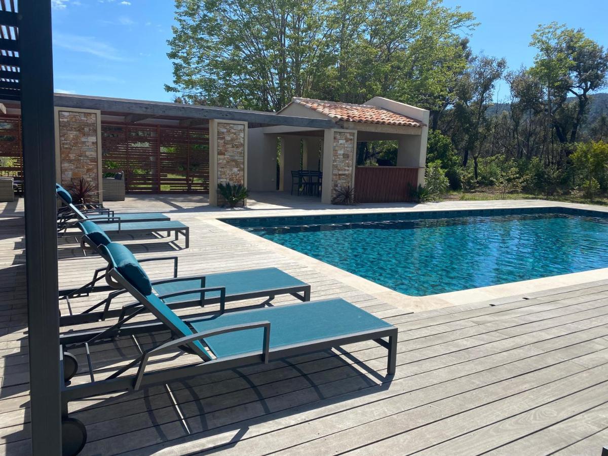 Magnifique Villa Avec Piscine Au Coeur Des Vignes Cogolin Eksteriør billede