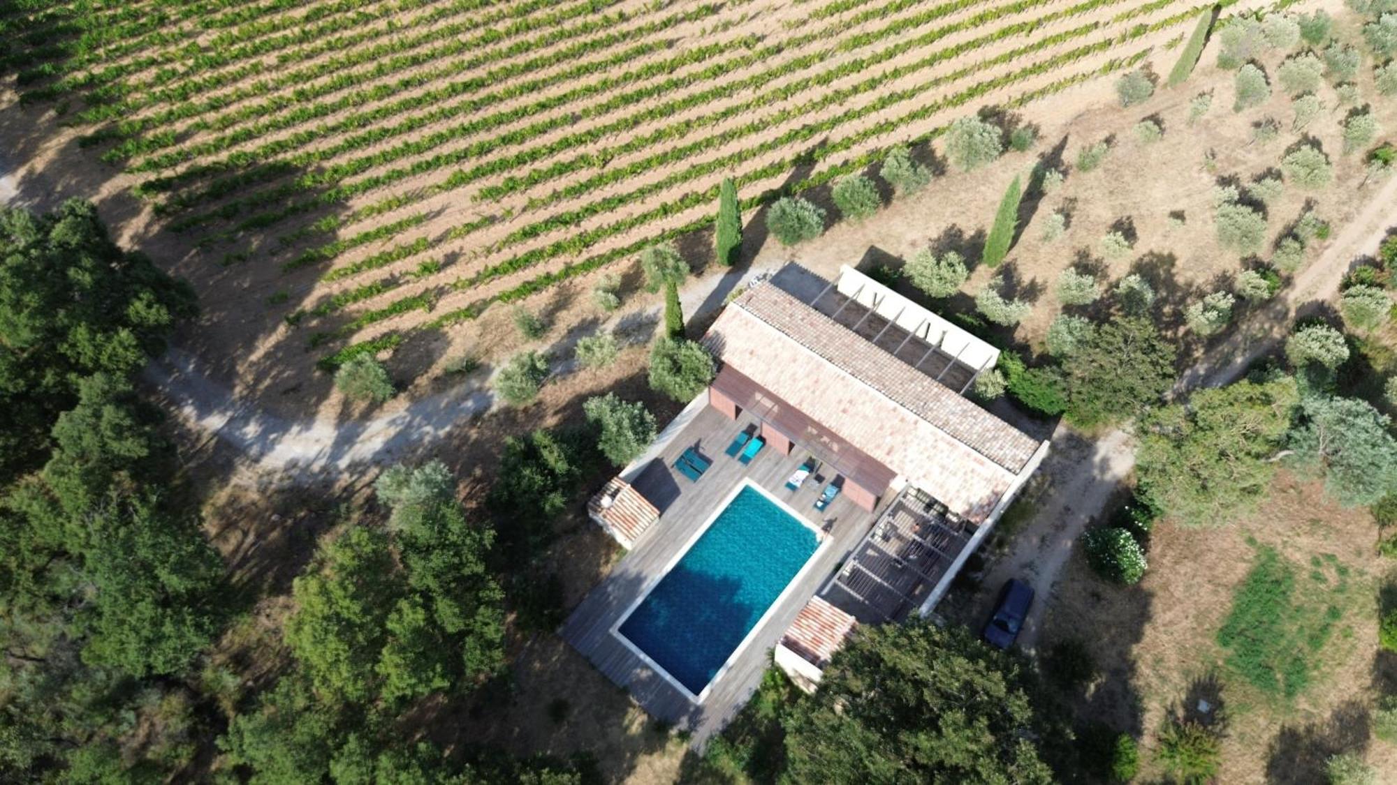 Magnifique Villa Avec Piscine Au Coeur Des Vignes Cogolin Eksteriør billede